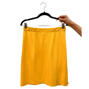 YELLOW PENCIL SKIRT