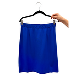 Load image into Gallery viewer, BLUE PENCIL SKIRT
