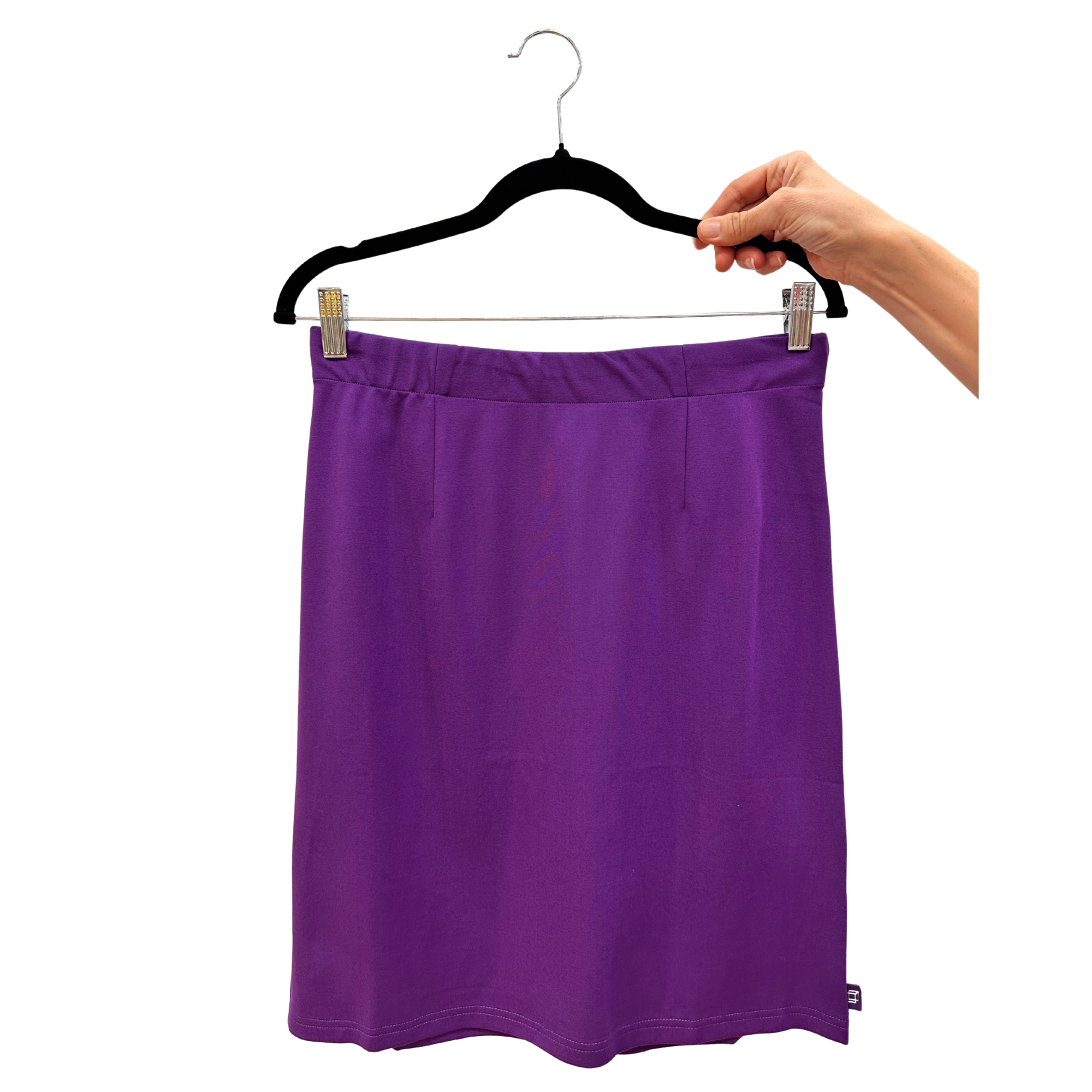 PURPLE PENCIL SKIRT