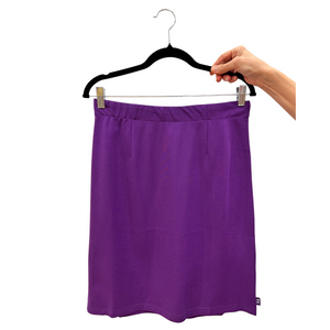 PURPLE PENCIL SKIRT