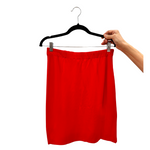 Load image into Gallery viewer, RED PENCIL SKIRT
