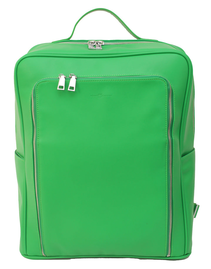Basic Green Backpack Green Vegan Backpack – Simple, Functional Design | Monochrome – MONOCHROME