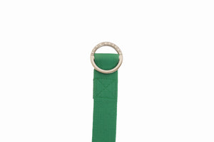 Monochrome offers stylish, elevated products in the six core colors. The Green Belt is simply that: green. Features green woven fabric with a stainless steel circle buckle. Bright green buckle for those wanting a plain and stylish buckle. Perfect for an upscale urban look with everyday utility.