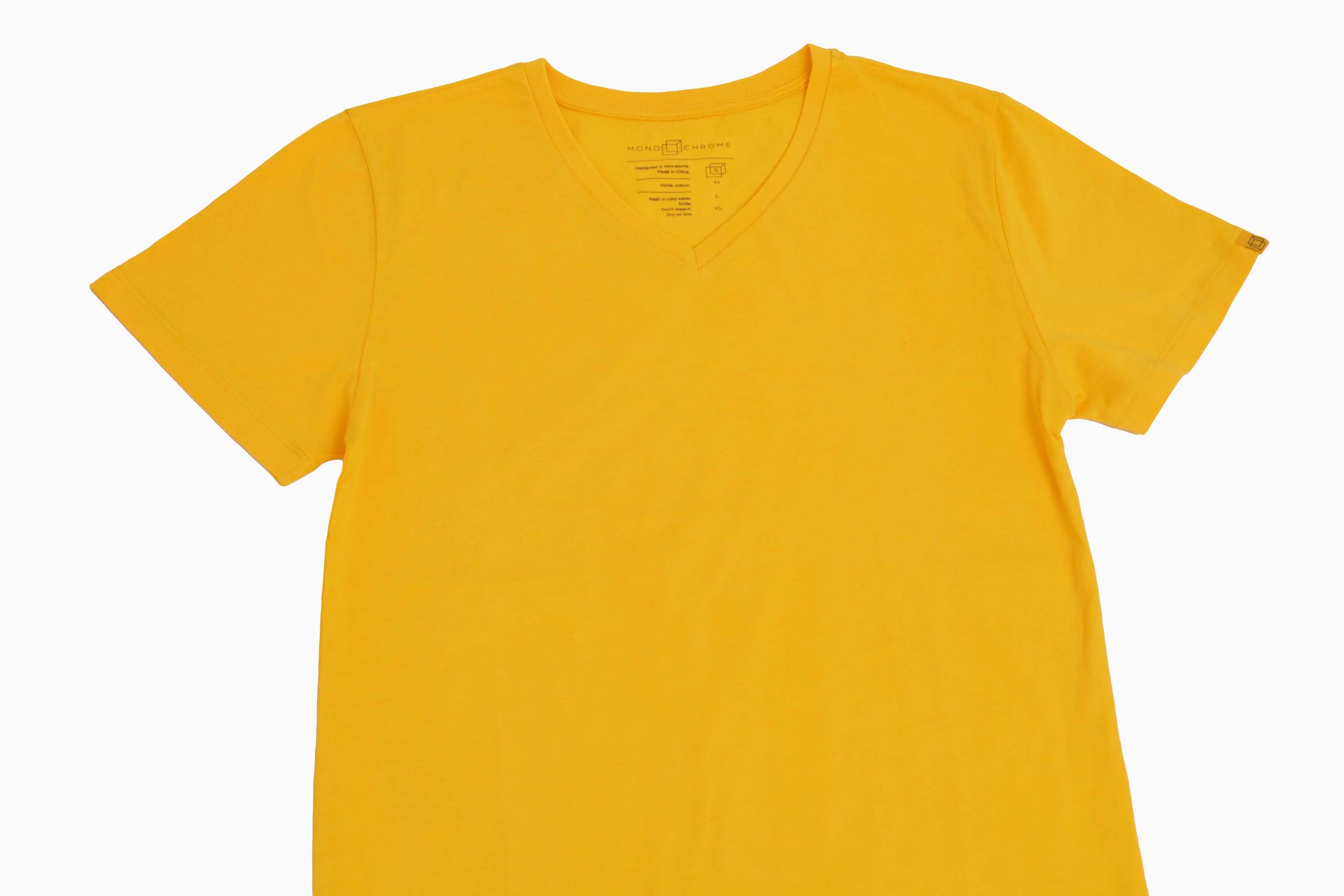 Men's T-Shirt - Yellow - XL