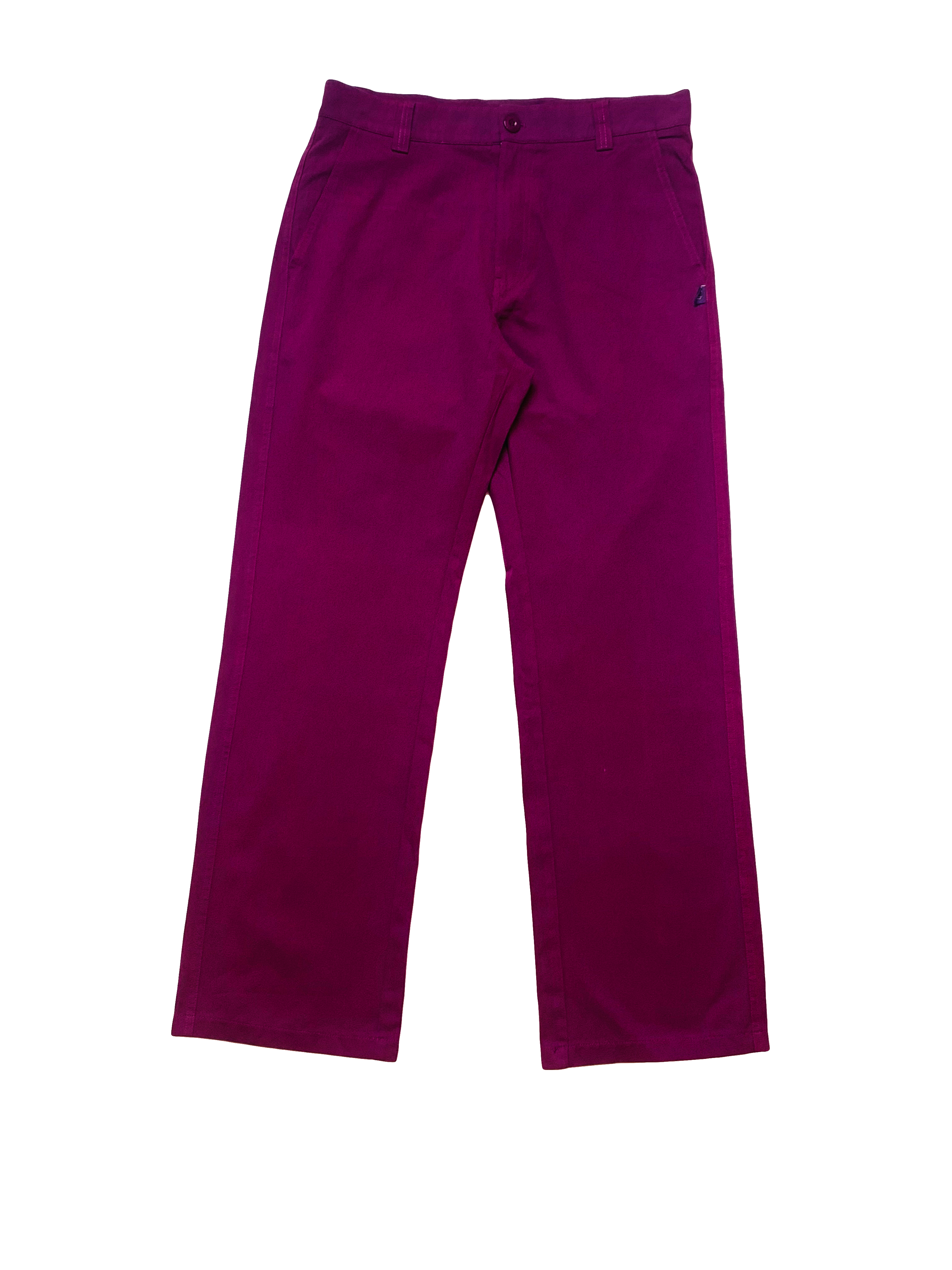 Monochrome Men's Purple Cotton Pants